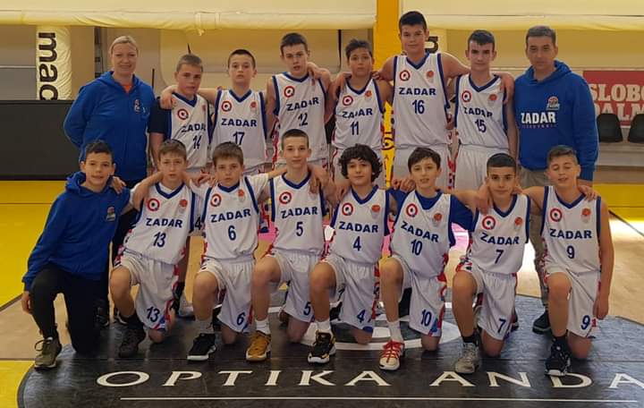 ŠKOLA KOŠARKE ZADAR Dječaci U- 13 prvaci Regije Jug (Dalmacija)