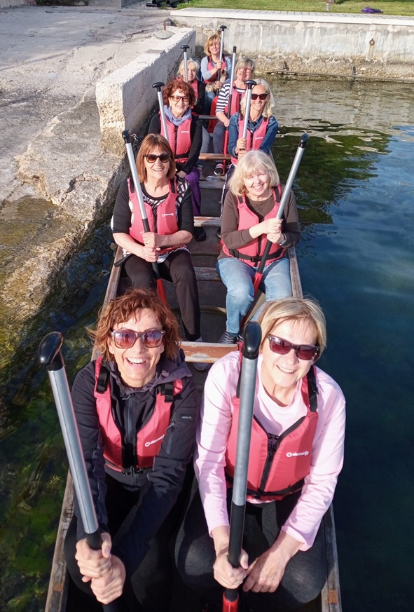 ZADARSKA ŽUPANIJA Stručni simpozij u organizaciji Udruge žena operiranih od raka dojke Nada iz Rijeke, uz suorganizaciju Dragonboat kluba Zadar