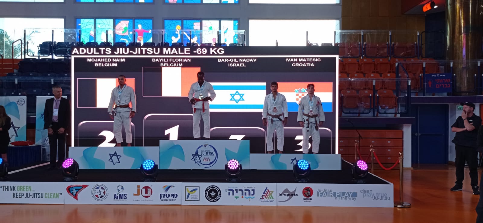 Zadranin Ivan Matešić osvojio brončanu medalju na EP u jiu-jitsu u Izraelu!