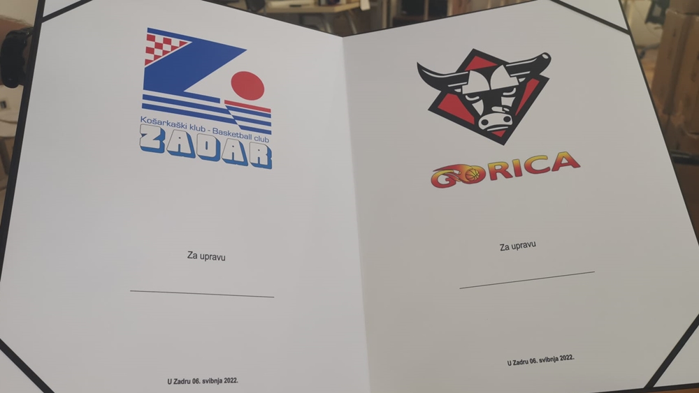 VIŠE OD UTAKMICE Goričani će Zadranima poveljom i darovima iskazati divljenje za sve ono što klub i grad znače u svijetu košarke