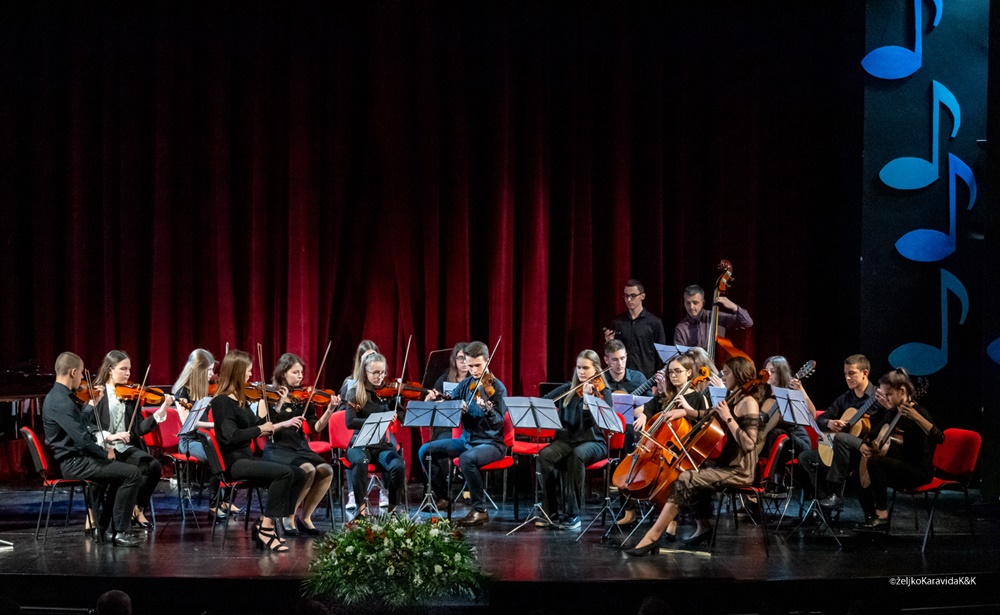 Godišnji koncert učenika glazbenog odjela GŠ Blagoje Bersa