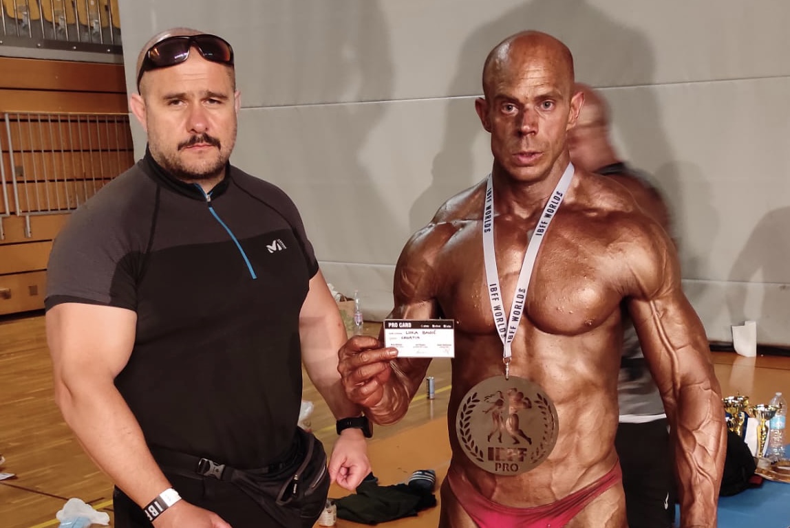 BODYBUILDING Fantastičan rezultat Zadranina u Sloveniji Luka Banić postao svjetski prvak