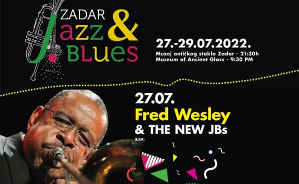 TERASA MUZEJA ANTIČKOG STAKLA Od 27. do 29. srpnja održat će se  trodnevni festival ZADAR JAZZ & BLUES