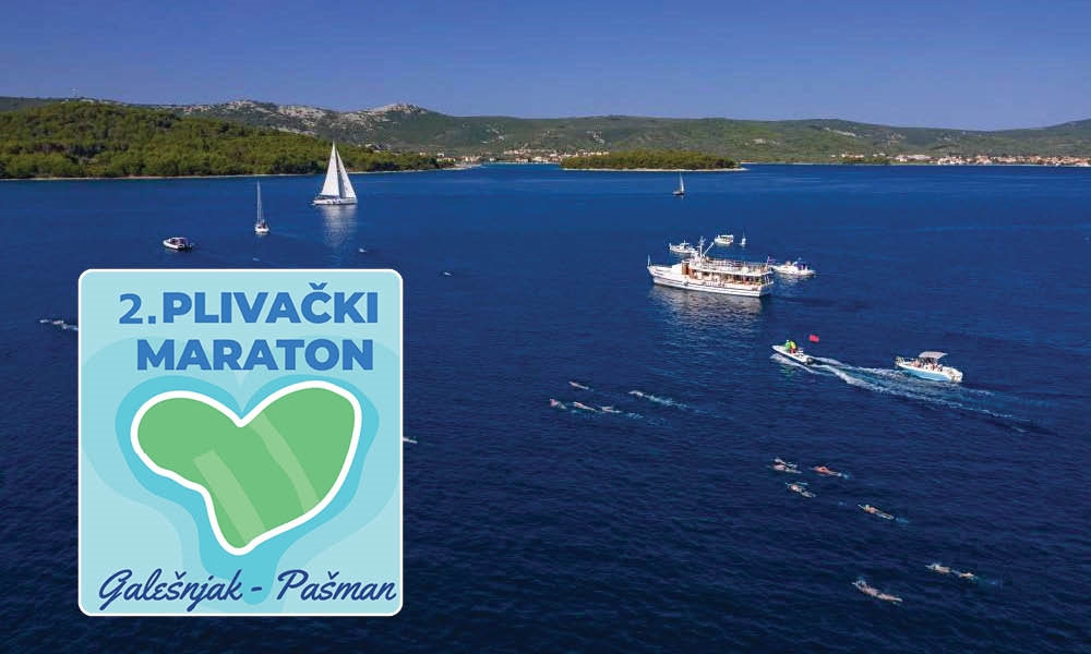 PRIJAVE U TIJEKU Plivački maraton Galešnjak – Pašman 2022.