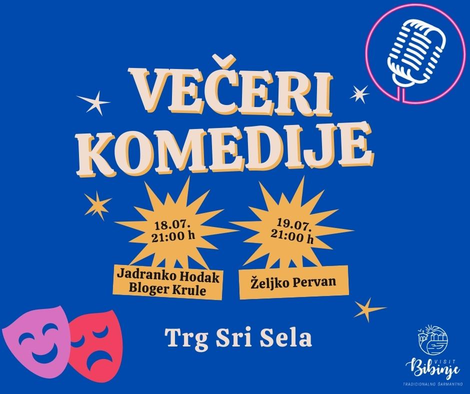 Večeri komedije u Bibinjama