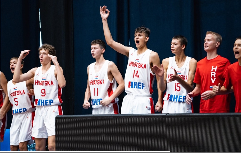 U14 REPREZENTACIJA  Mladi košarkaši igraju na Slovenia Ballu, među njima i Zadranin Šime Grbin