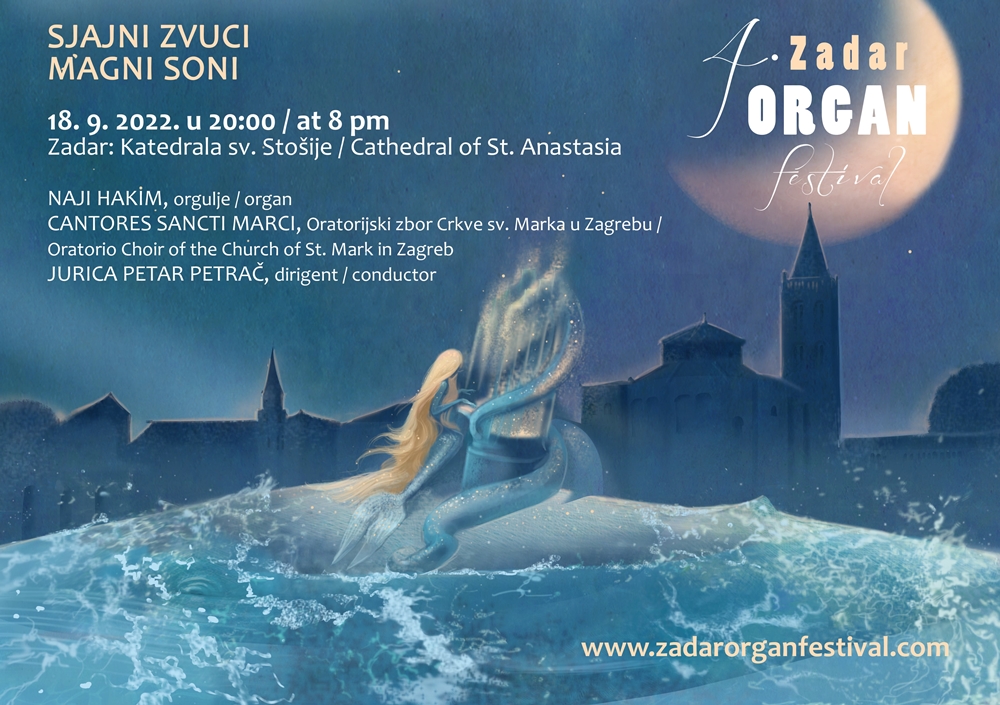 KULMINACIJA 4. ZADAR ORGAN FESTIVALA Veliki Naji Hakim u zadarskoj katedrali