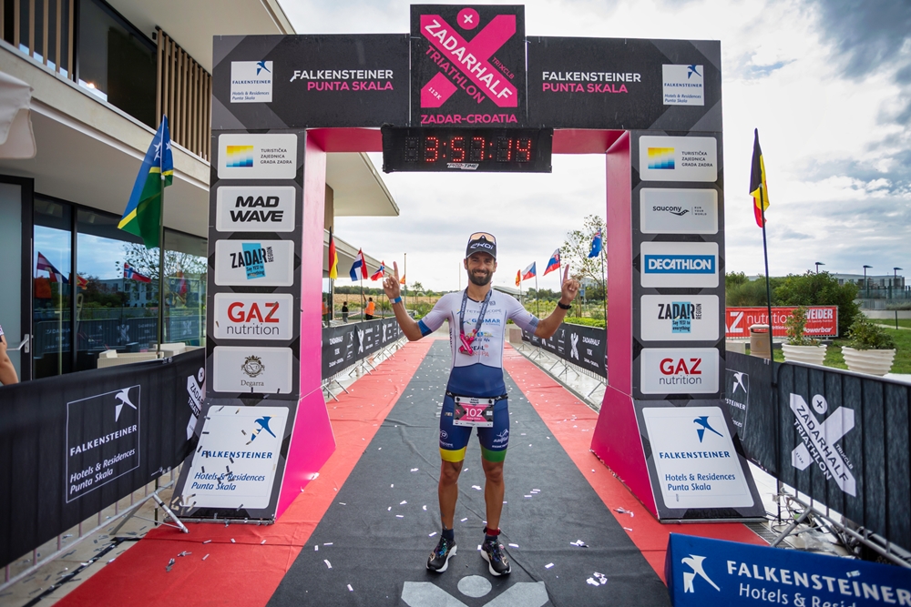 Andrej Vištica, hrvatski Ironman rekorder, pobjednik je srednje dugog triatlona u Falkensteiner Resortu Punta Skala!