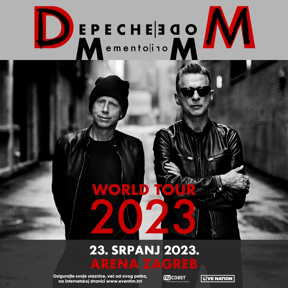 Depeche Mode u Areni Zagreb 23. srpnja iduće godine