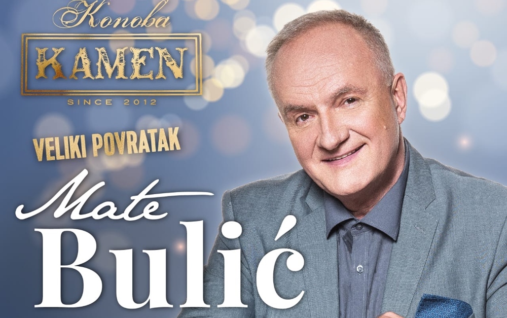 ZIMSKI SPEKTAKL U KONOBI KAMEN  Dolaze Mate Bulić, grupa Lexington, a za Božić i doček Nove godine konoba Kamen sprema spektakularne koncerte!