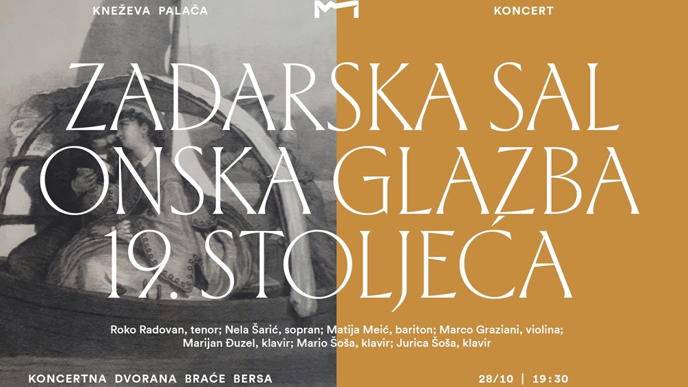Koncert zadarske salonske glazbe 19. stoljeća