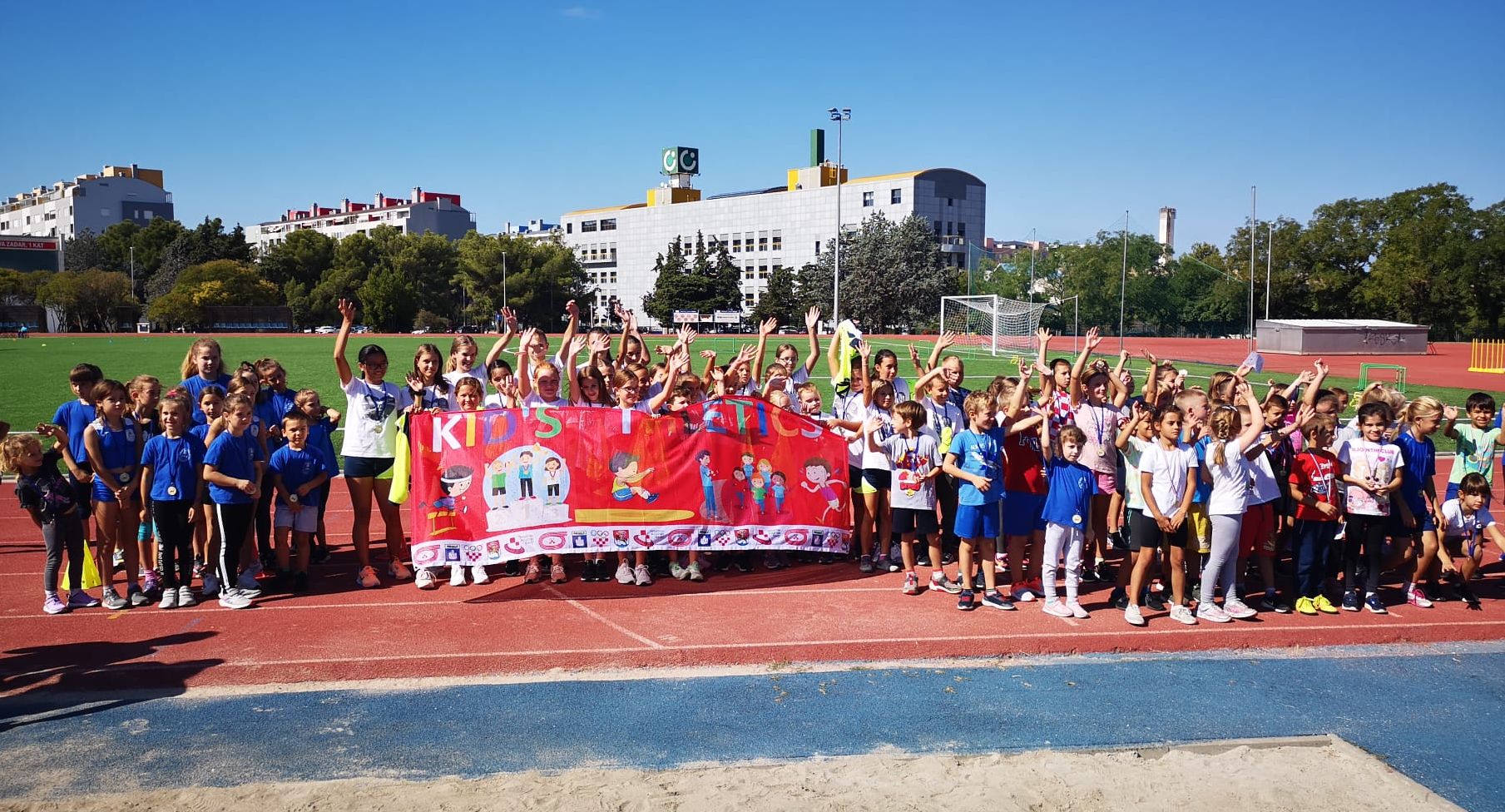 NEDJELJA NA VIŠNJIKU Kids' Athletics Day u Krešin dom dovodi djecu iz šest hrvatskih gradova