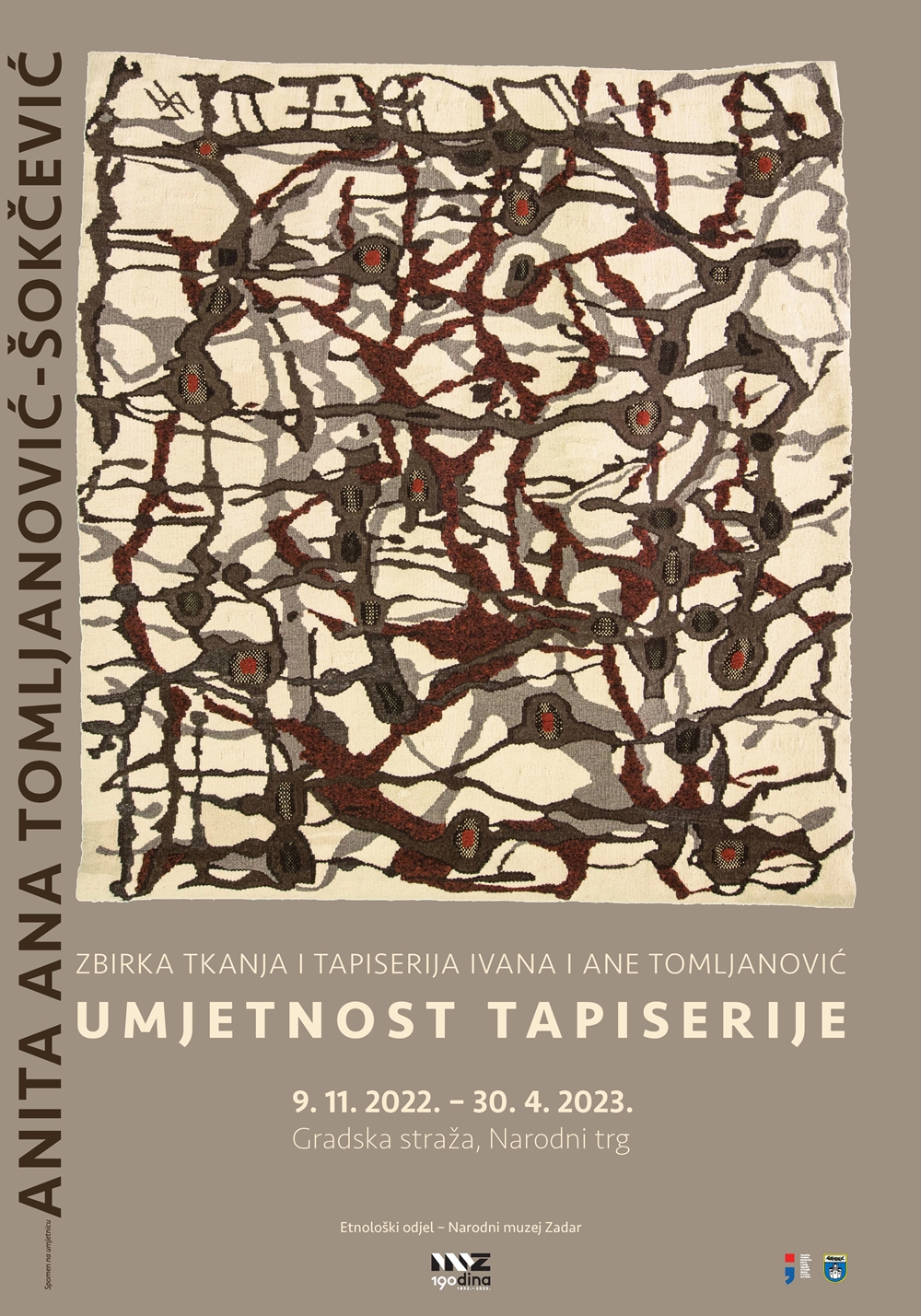 Hommage zadarskoj umjetnici, tapiseristici, donatorici Aniti Ani Tomljanović-Šokčević