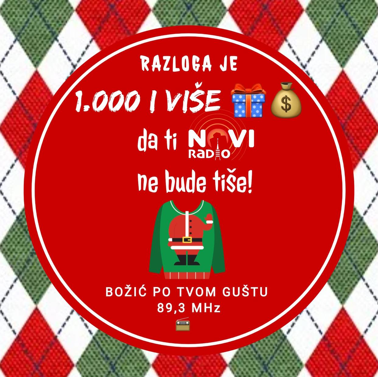 "BOŽIĆ PO TVOM GUŠTU" Advent uz NOVI  i ekipu iz SPORTSKOG SRCA ZADRA