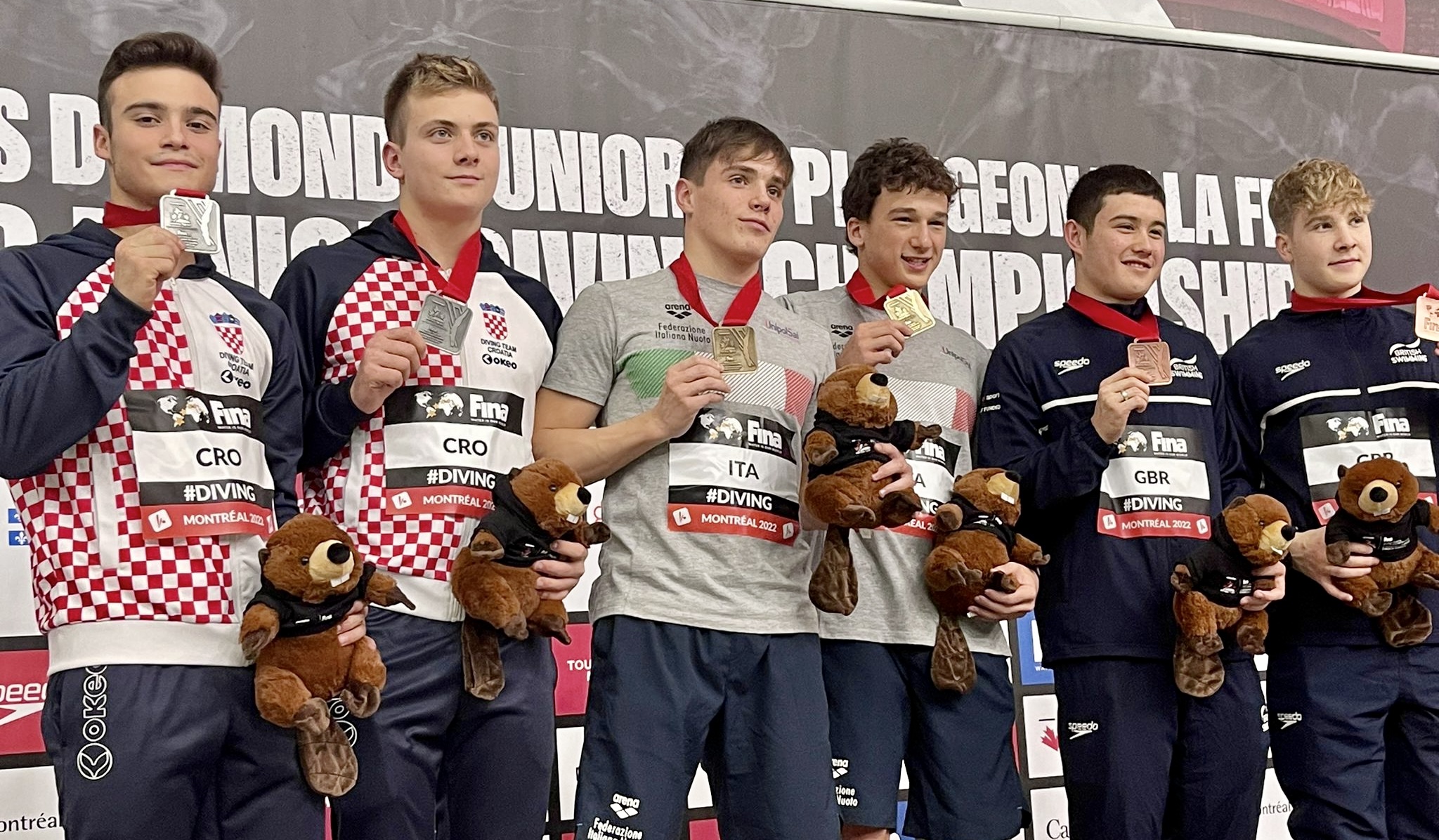 SINKRO SKOKOVI Srebro Mateja Nevešćanina i Davida Ledinskog na Svjetskom juniorskom prvenstvu