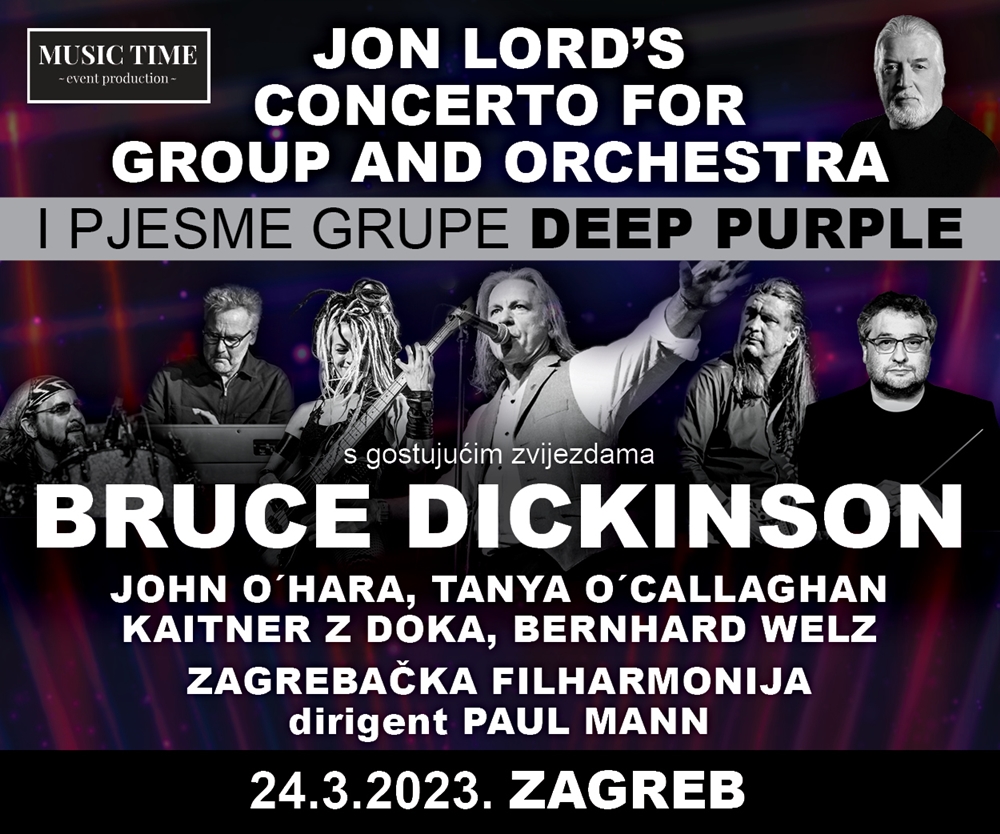 JEDINSTVENI SPOJ ROCKA I KLASIKE Bruce Dickinson dolazi u Zagreb