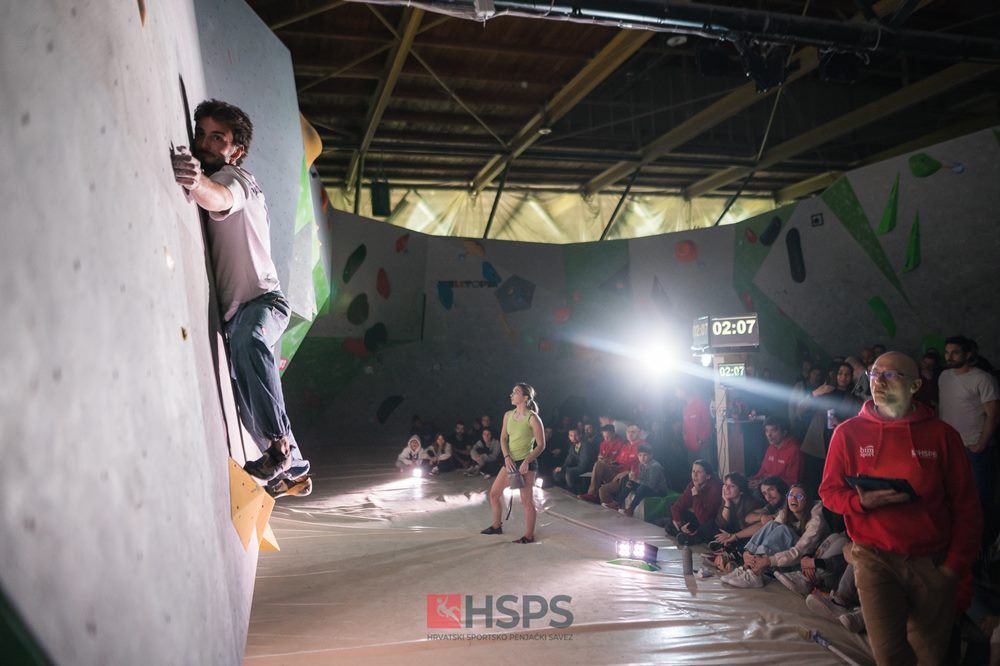 Prvenstvo Hrvatske u sportskom penjanju, disciplina „Boulder“ 2023.; brončana medalja za zadarski klub SPK Paklenica
