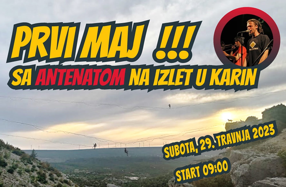 VIKEND U KANJONU RIJEKE BIJELE Izlet i radna akcija uz koncert grupe Antenat