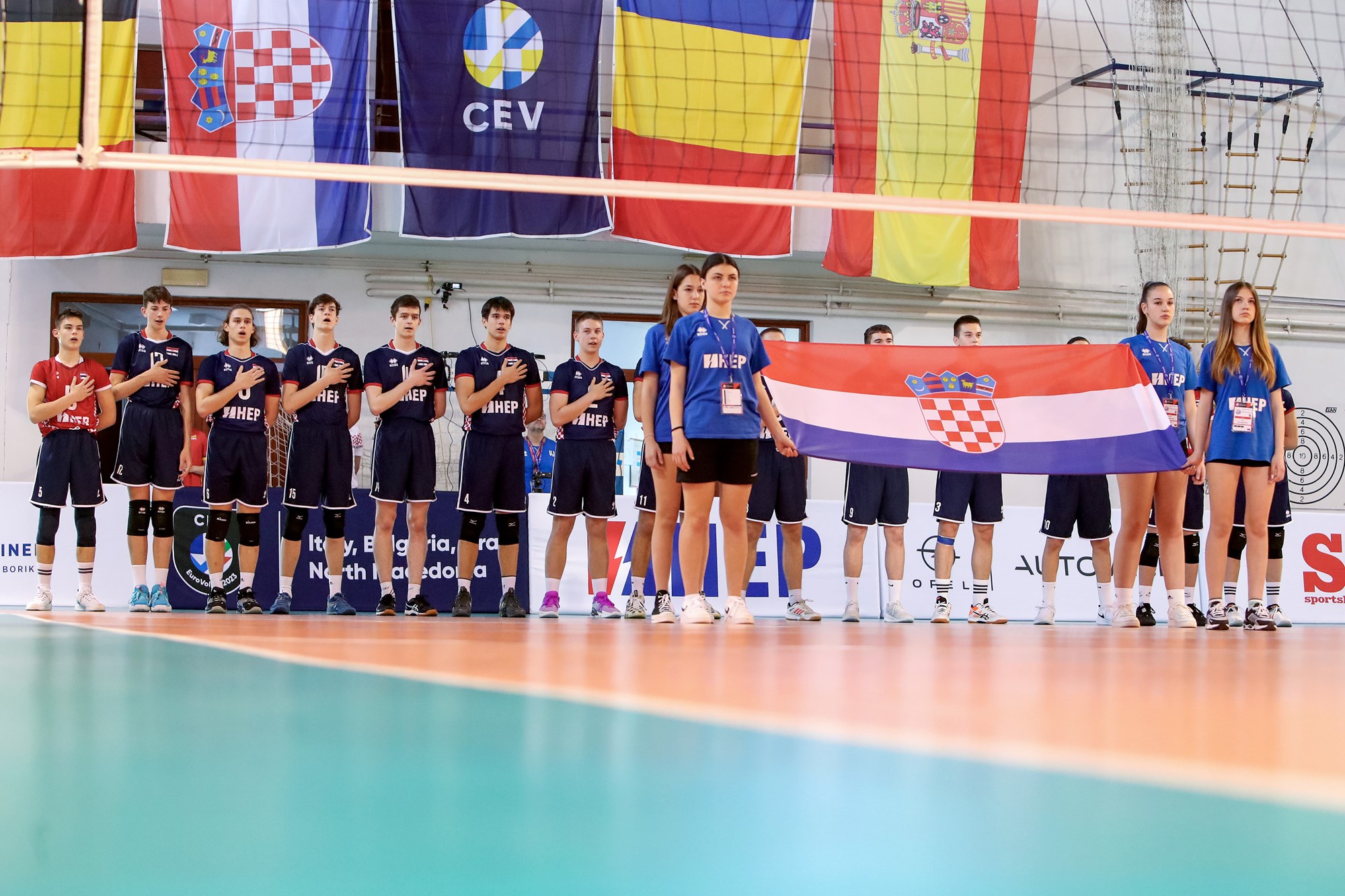 BIBINJE NISU BILE SRETNE PO MLADE ODBOJKAŠE Kadeti Hrvatske bez plasmana na Europsko prvenstvo