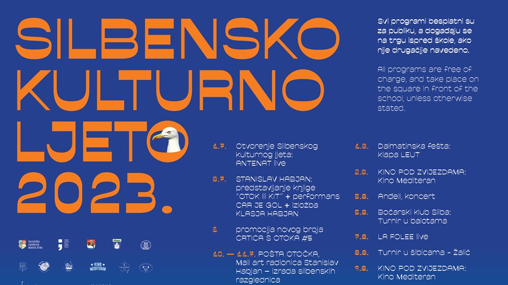 SILBENSKO KULTURNO LJETO I ove godine na Silbi vas očekuje hrpa dobrih koncerata, predstavljanje knjiga te filmskih produkcija