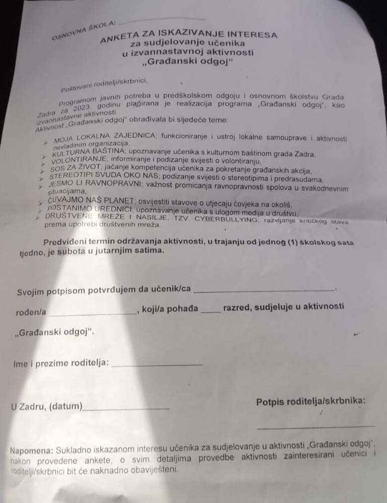 GRAĐANSKI ODGOJ Radeta optužio Nekića za manipulaciju rezultatima ankete