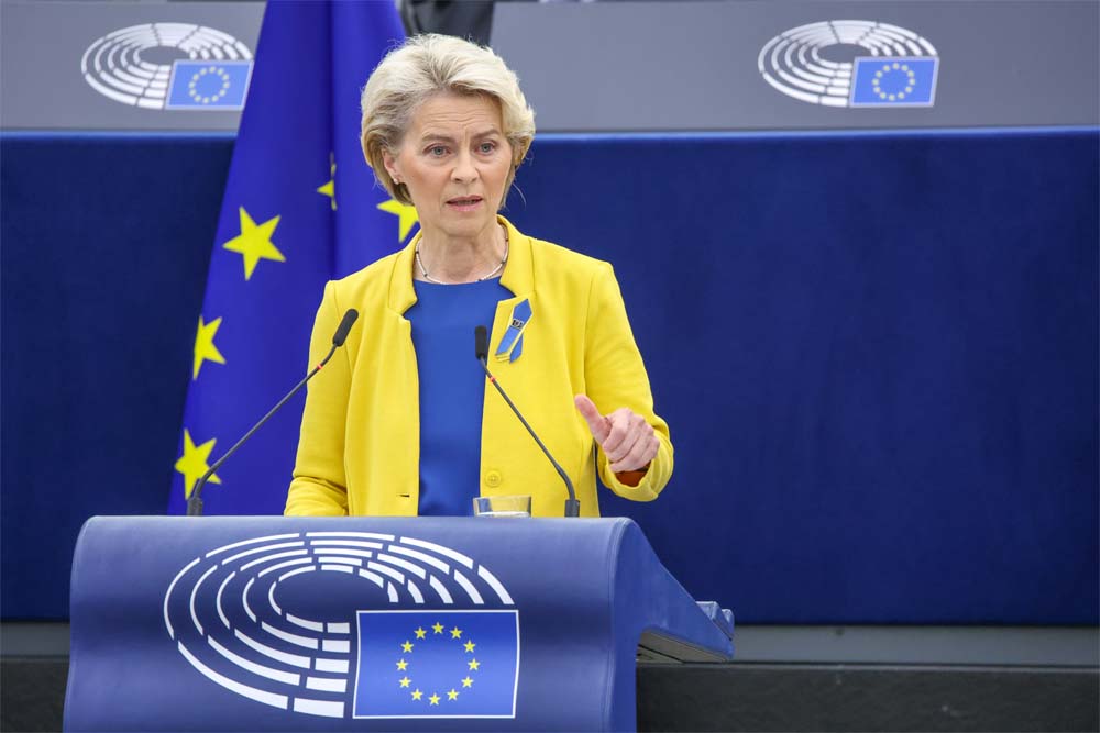 PRATITE OVDJE Prijenos govora o stanju Unije predsjednice von der Leyen