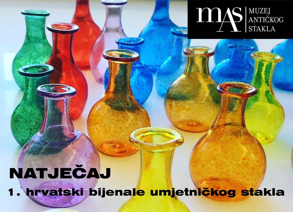Muzej antičkog stakla u Zadru raspisuje Natječaj za sudjelovanje na 1. hrvatskom bijenalu umjetničkog stakla 2024.