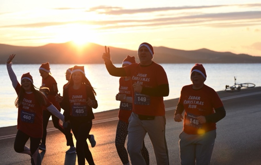 ČETVRTI PUT  Zadar Christmas Run 2023 - vesela božićna utrka sa plemenitim ciljem