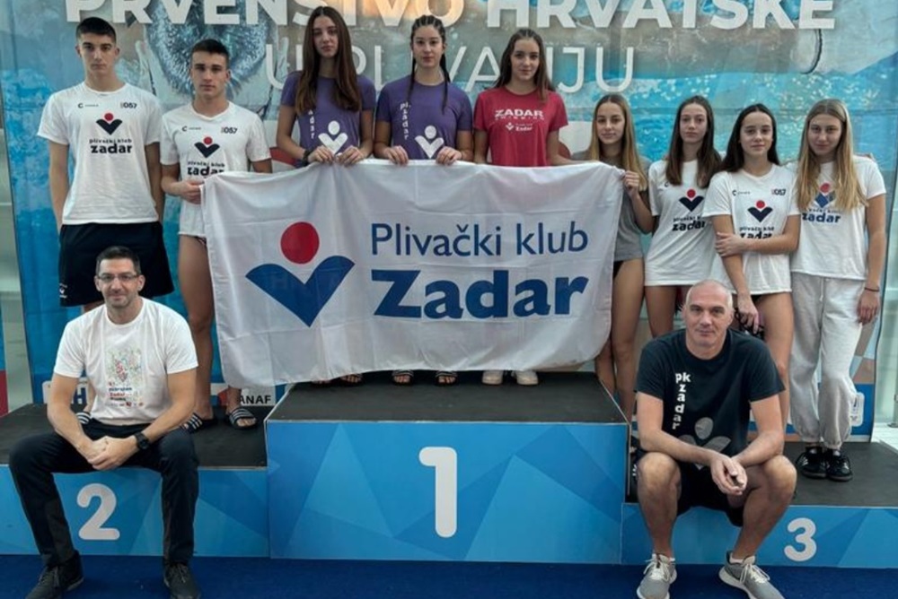 Plivači PK Zadar uspješno završili zimsku sezonu nastupom na prvenstvu hrvatske u Rijeci