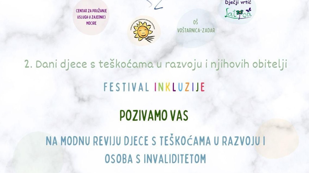 PROVIDUROVA PALAČA Posjetite danas "Festival inkluzije-upoznaj me!“