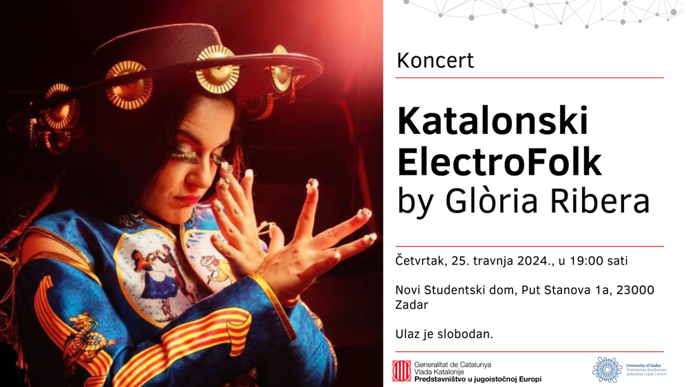 Koncert katalonske pjevačice elektro folka Glòrije Ribere