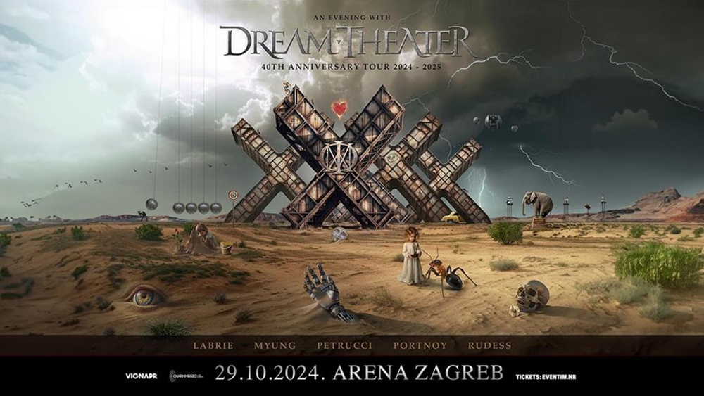 DREAM THEATER STIŽE U ARENU ZAGREB!