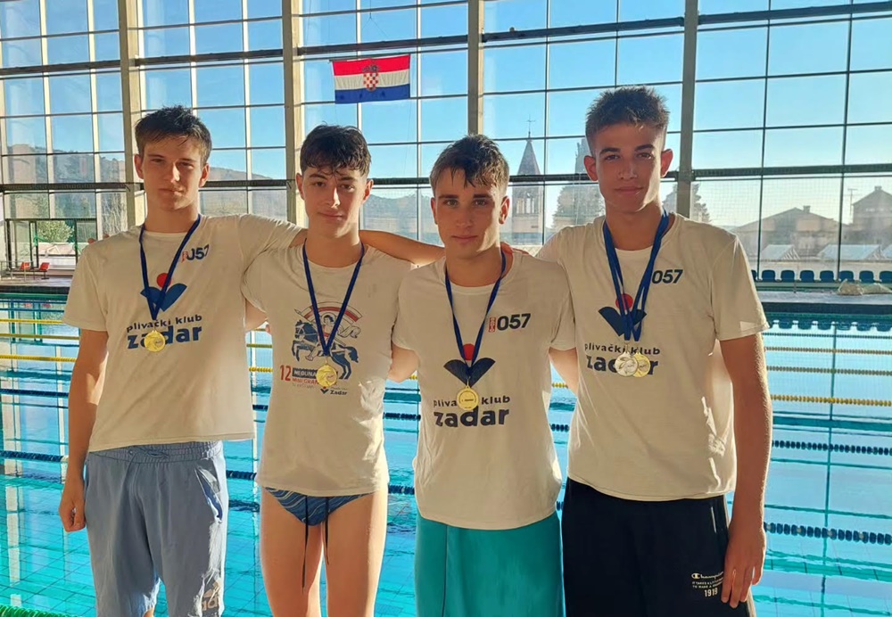 Pk Zadar uzeo 23 odličja s Regionalnog Prvenstva Hrvatske