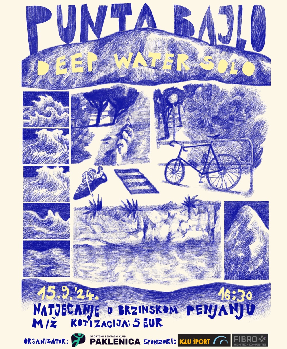 PUNTA BAJLO „DEEP WATER SOLO“ Jedinstveno penjačko natjecanje ponovno u Zadru!