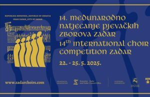 Bliži se kraj prijava za sudjelovanje na 14. Međunarodnom natjecanju pjevačkih zborova Zadar