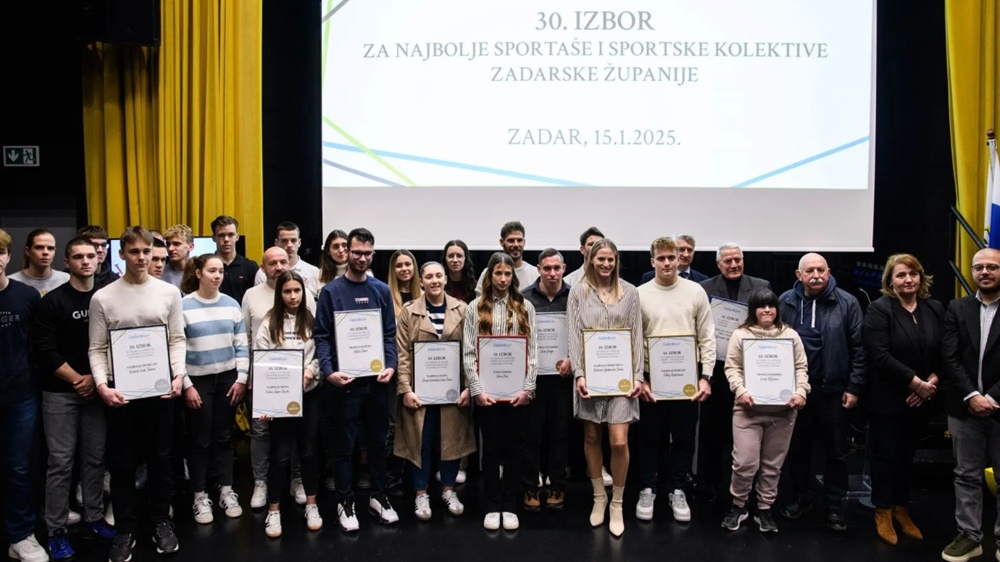 Proglašeni najbolji sportaši Zadarske županije