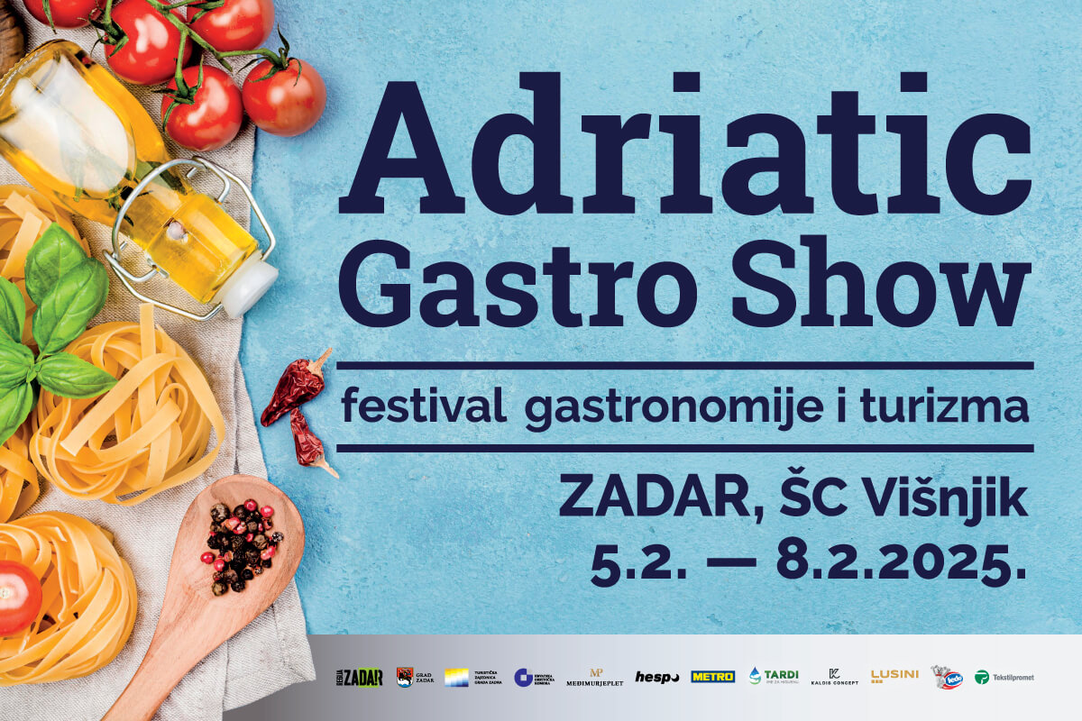 ŠC VIŠNJIK Počinje 10. Međunarodni festival gastronomije i turizma – Adriatic Gastro Show
