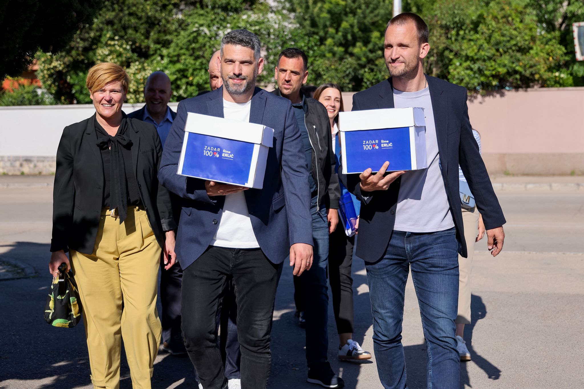 HDZ PREDAO LISTU Erlić: „Okupljamo ljude koji vole Zadar i žele mu budućnost na 100%!“