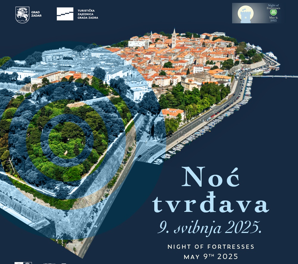 Zadar sudjeluje u "Noći tvrđava 2025." – bogat program na utvrdi Forte slavi baštinu i održivost