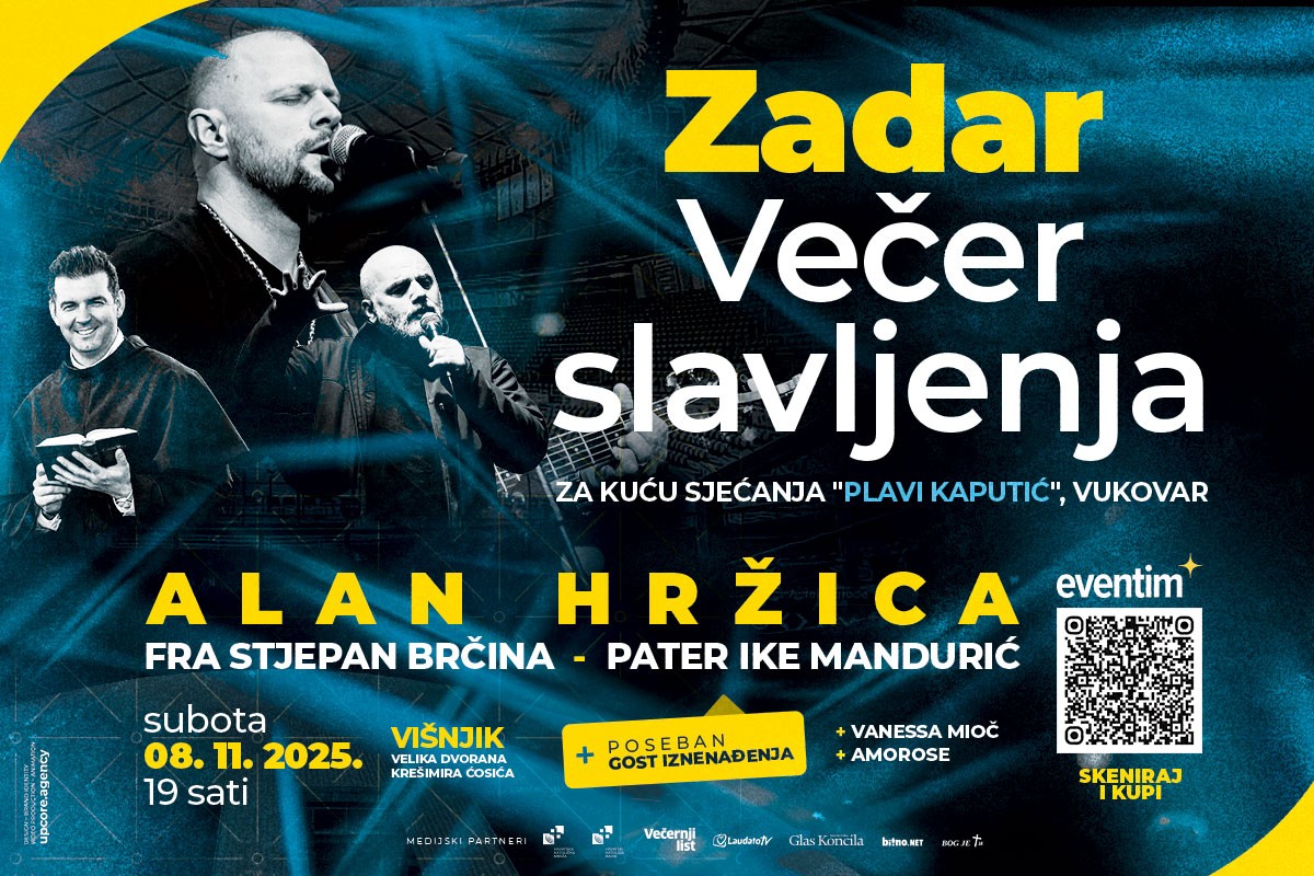 VEČER SLAVLJENJA Alan Hržica, Amorose i Vanessa Mioč u slavlju za one koje nikada ne smijemo zaboraviti