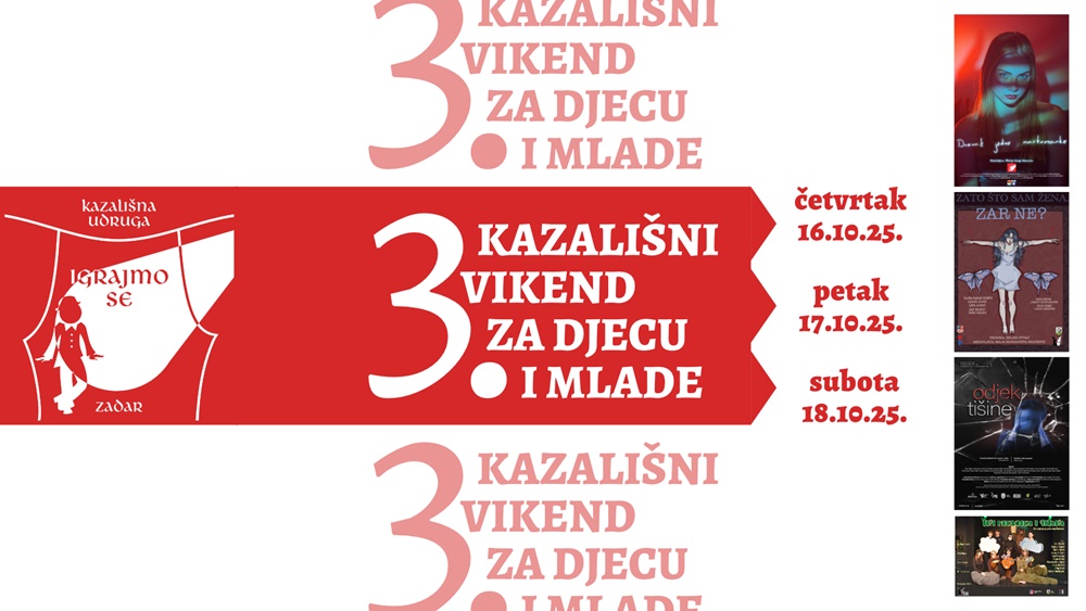 Zadar ponovno postaje središte kazališne kreativnosti mladih!