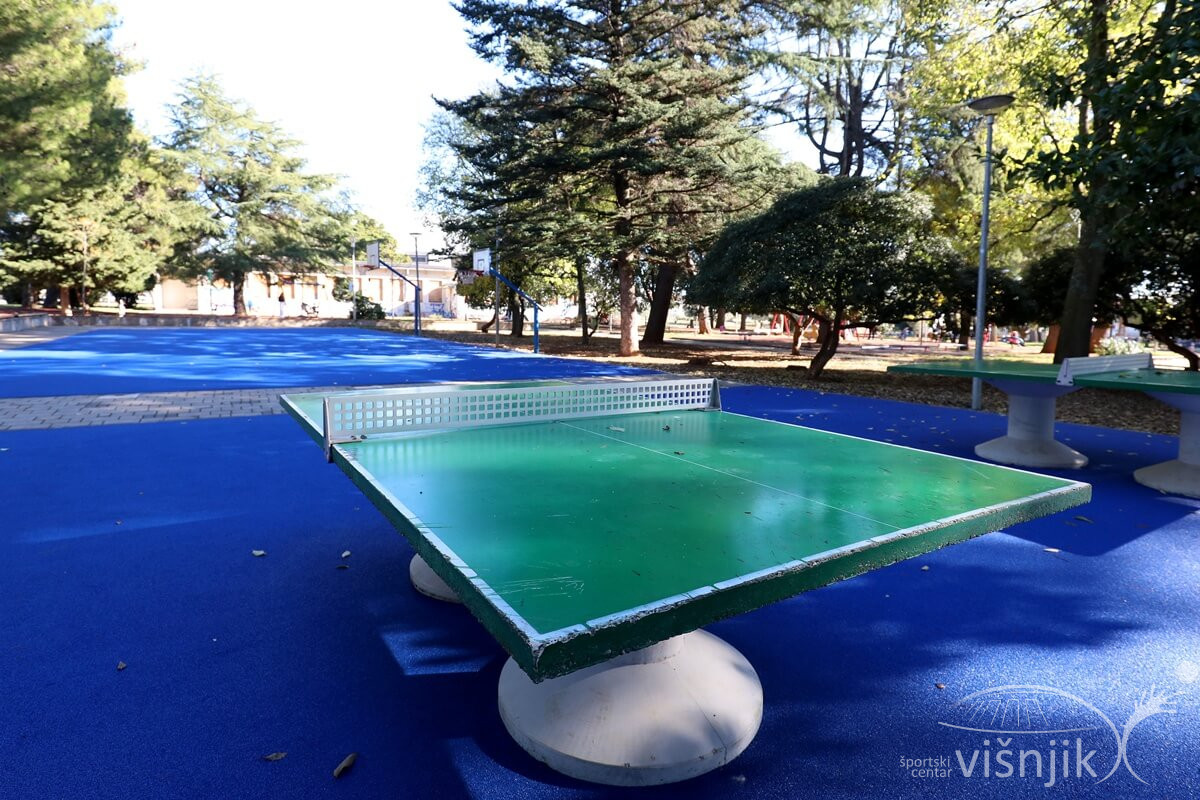 ŠC VIŠNJIK Obnovljen teren za stolni tenis i mini košarku