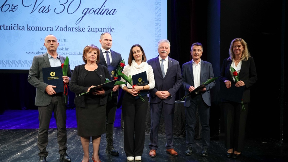 Obilježena 30. obljetnica Obrtničke komore Zadarske županije: 30 godina stvaranja, tradicije i gospodarske snage