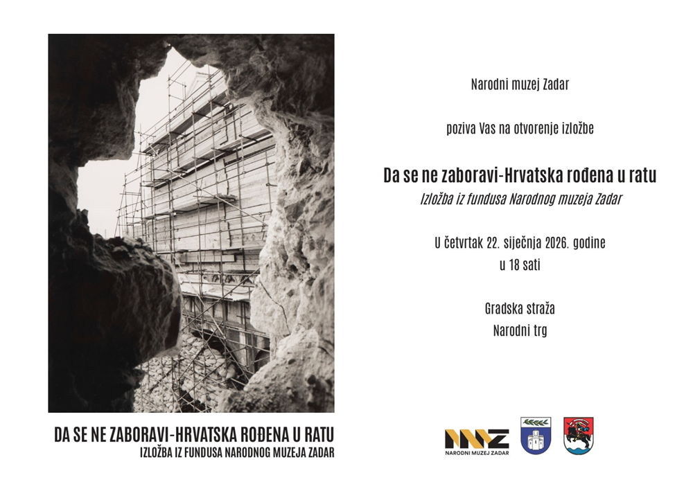 NA DAN VRO MASLENICA Otvorenje izložbe "Da se ne zaboravi - Hrvatska rođena u ratu"