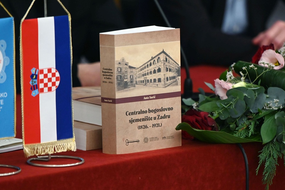 SVEUČILIŠTE U ZADRU Predstavljena knjiga „Centralno bogoslovno sjemenište u Zadru (1826. – 1921.)“ autora don dr. sc. Ante Sorića