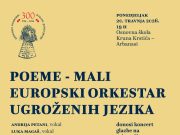 POÈME – mali europski orkestar koji čuva ugrožene govore i jezike nastupa u Zadru